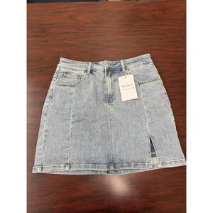 NWT Denim Skort Size Large